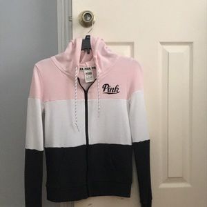 XS zip up sweatshirt from PINK